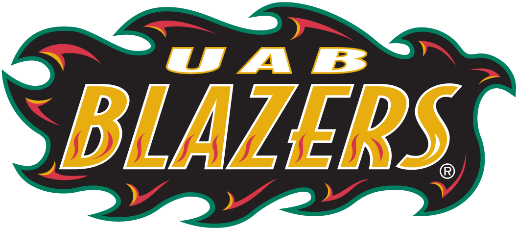UAB Blazers 1996-Pres Wordmark Logo v4 iron on transfers for fabric